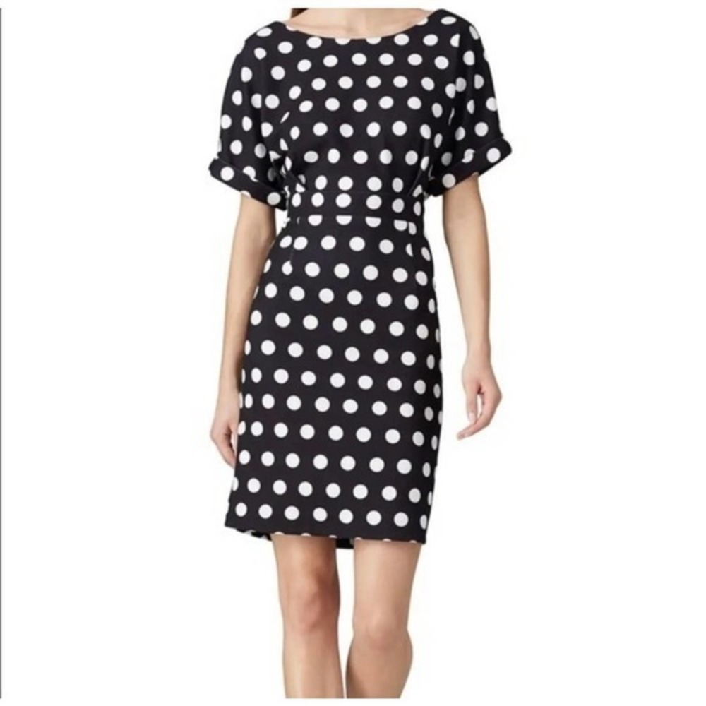 Alexia Admor Black and White Polka Dress